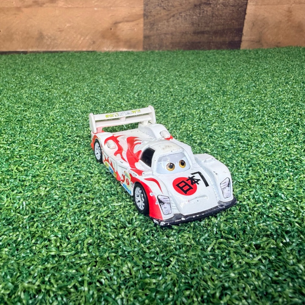Disney Pixar Cars Shu Todoroki Diecast Car #7 Mattel Toy‎ Racing Car